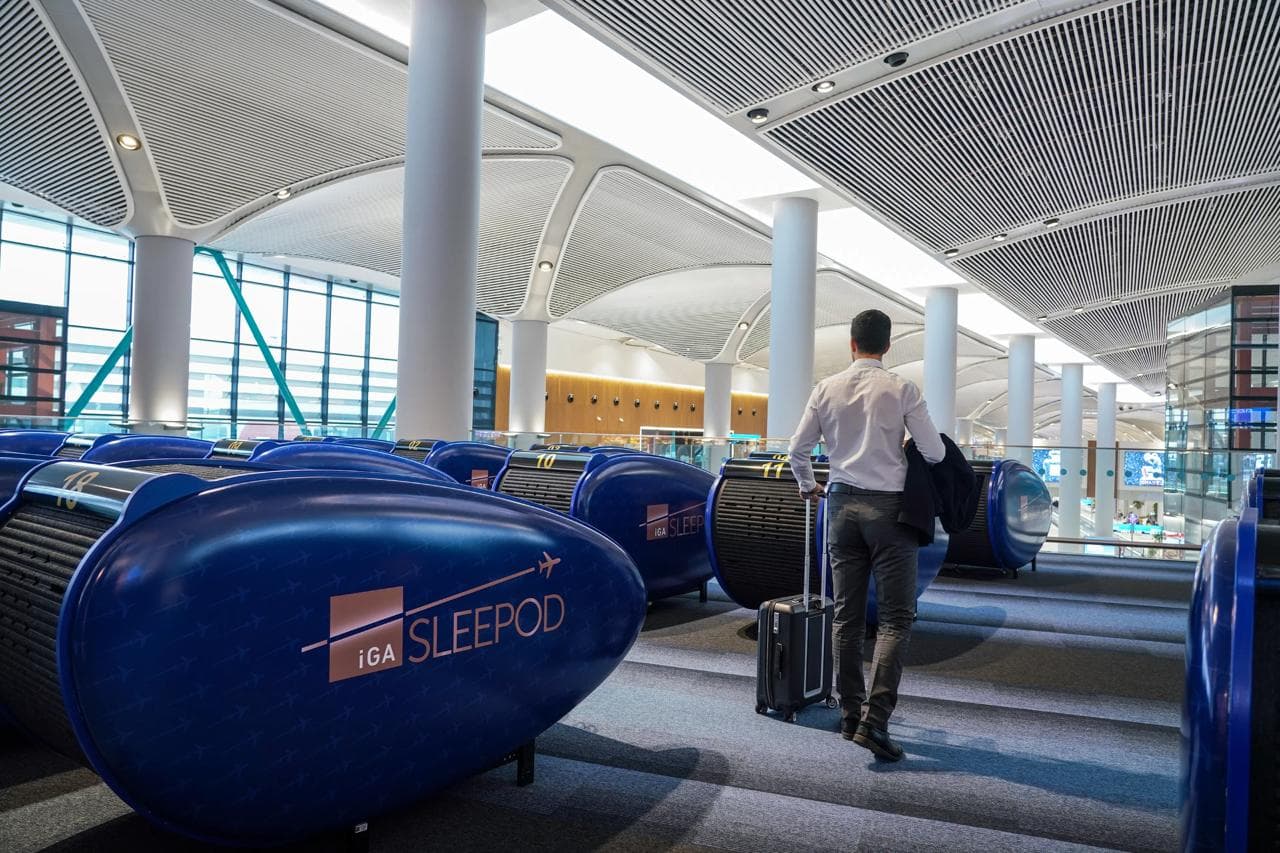 iGA Sleepod Lounge – Flughafen Istanbul (IST), Foto 3
