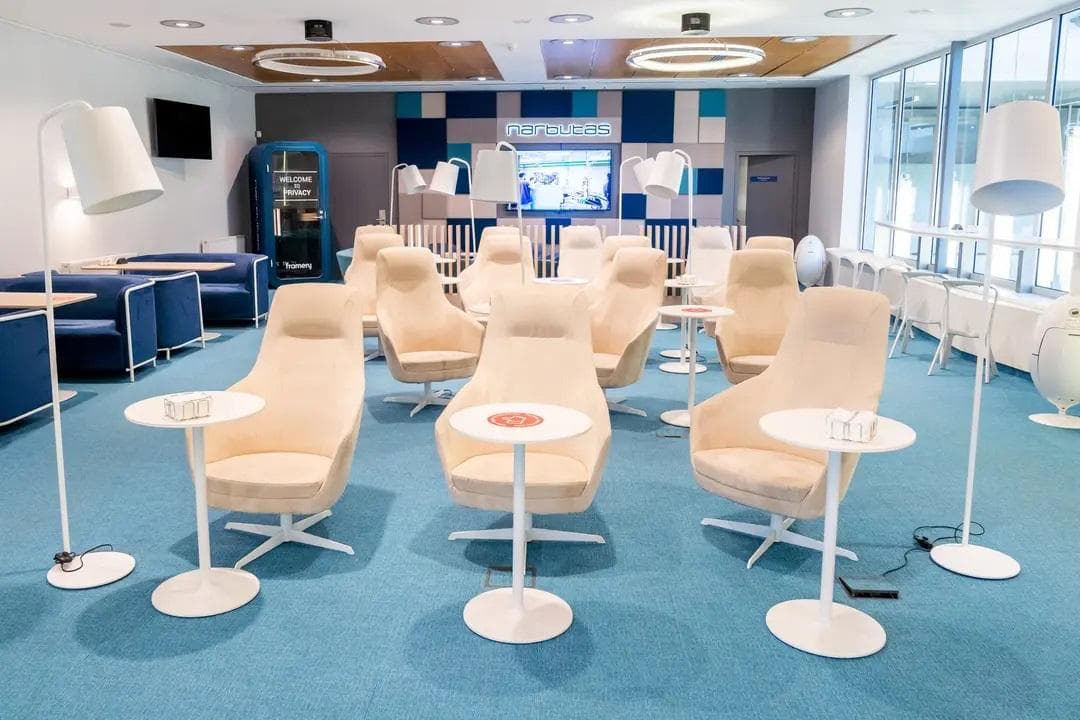 Narbutas Business Lounge lounge at VNO photo 3