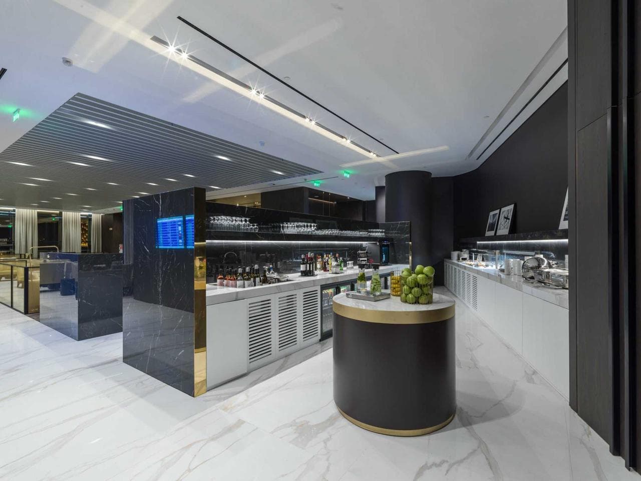 Goldair Handling CIP Lounge Hall A lounge at ATH photo 2