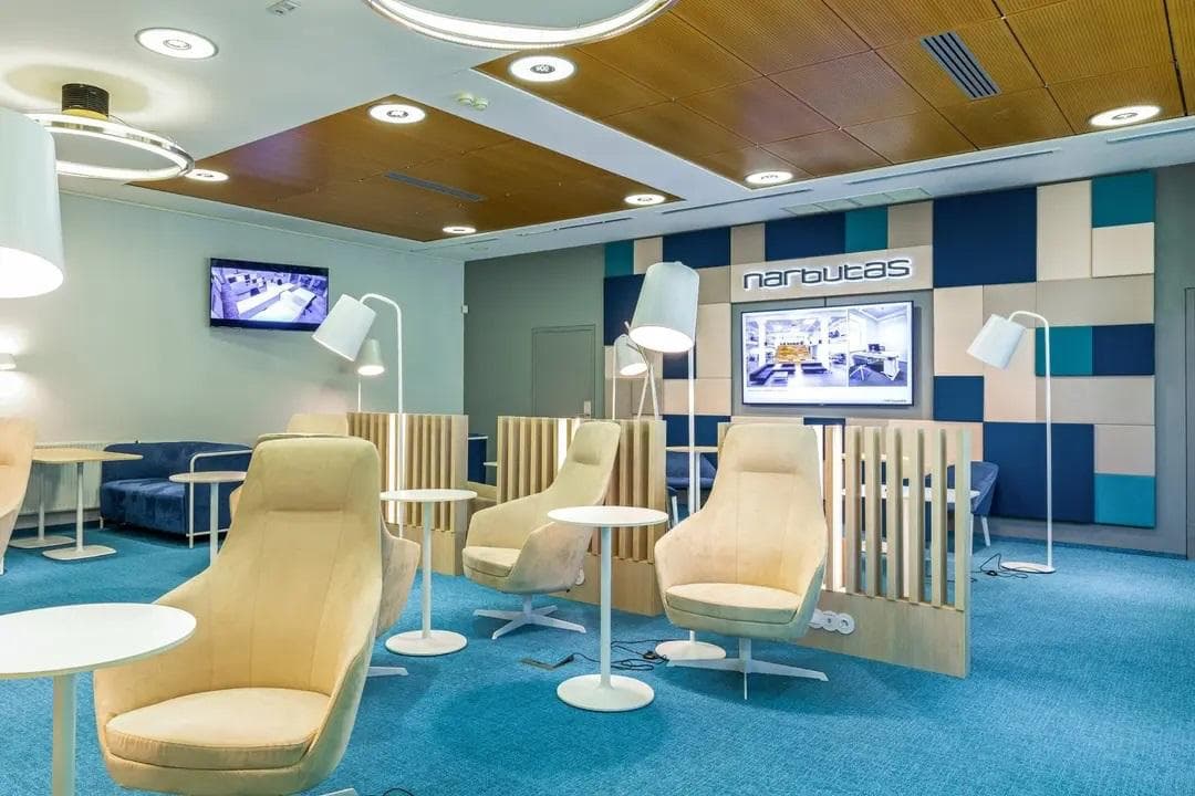 Narbutas Business Lounge lounge at VNO photo 2
