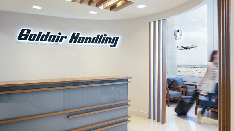 Goldair Handling Cip Lounge lounge at HER 1