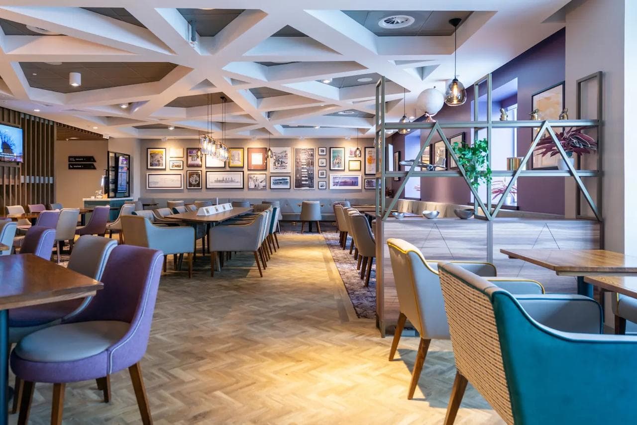 Aspire Lounge lounge at EDI 1