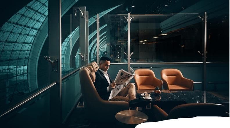 Plaza Premium Lounge lounge at DXB photo 3