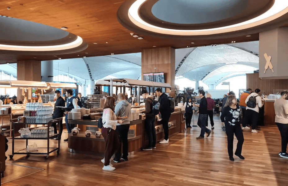 Sky Lounge – Flughafen Istanbul (IST), Foto 2